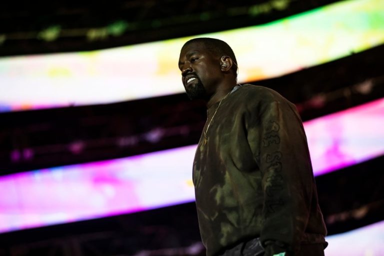 Rapper Kanye West (Ye)
