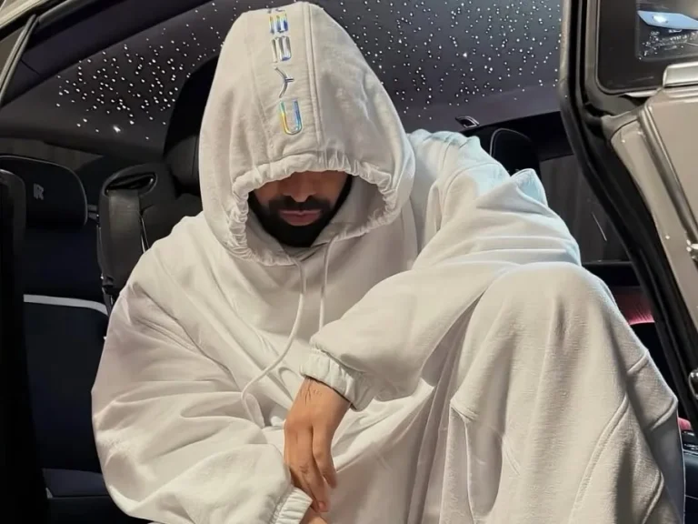Drake announcing his new triple-album release Iceman, Habibti, and Maid of Honour during a live stream.