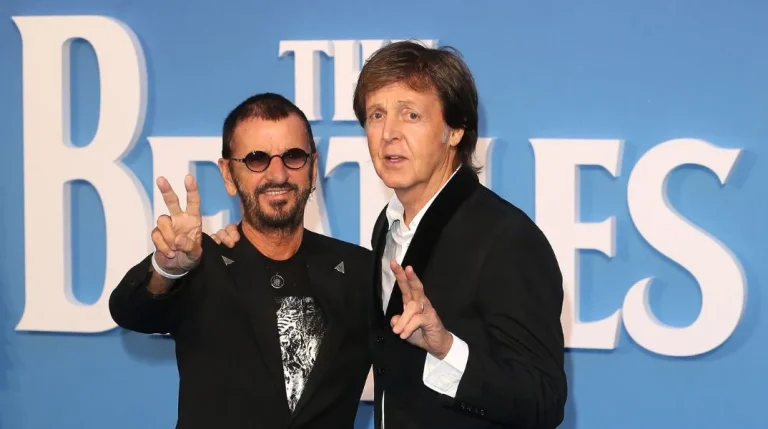 Paul McCartney and Ringo Starr