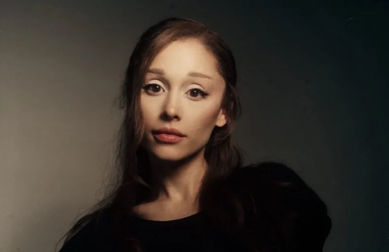 Ariana Grande album petal screenshot from official music video directed by Christian Breslauer.